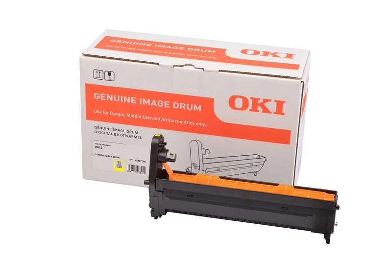 OKI C612 EP Image Drum 30K Yellow 46507305