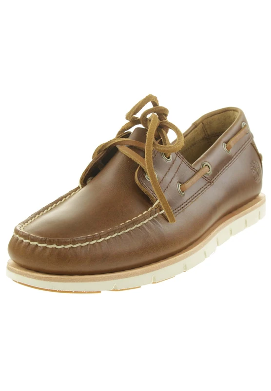 Timberland Tidelands Classic 2 Eye, Men’s Boat Shoes, Brown (Sahara HLF), 6.5 (40 EU)