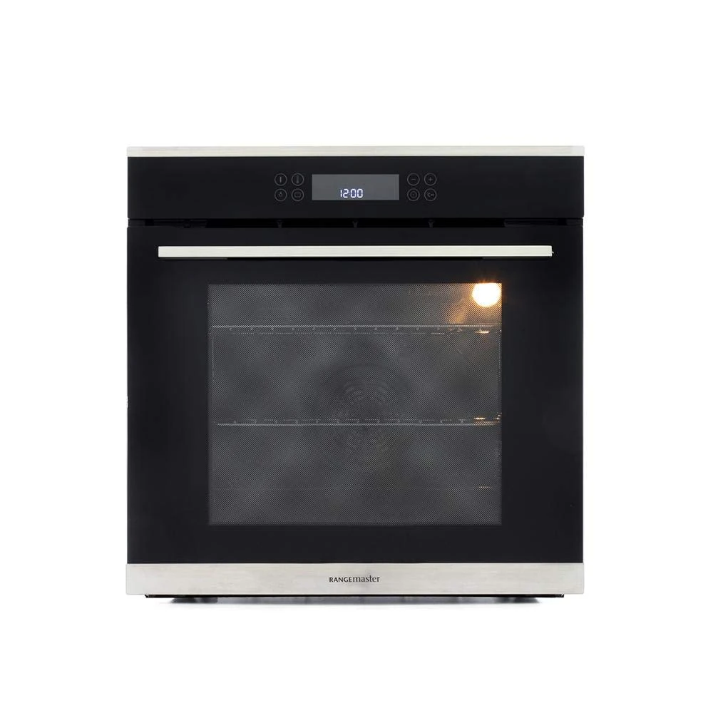 Rangemaster RMB610BL-SS 60cm Built-In Multifunction Single Oven - Stainless Steel, one size
