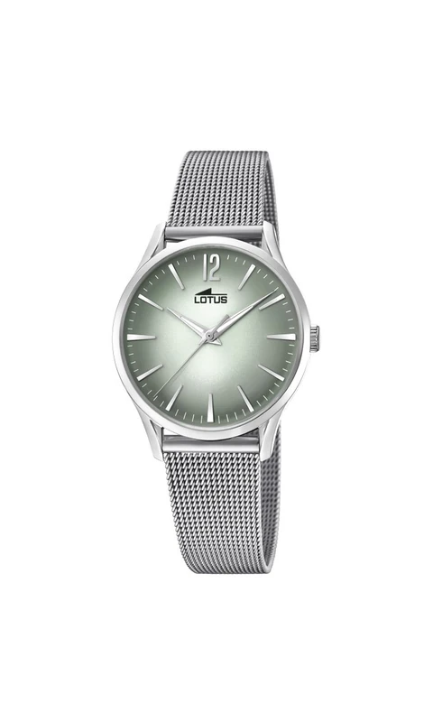 Lotus Watches Womens Quartz Watch, Analogue Classic Display and Stainless Steel Strap 18408/4