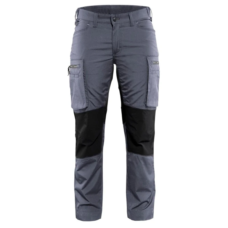 Blakläder 715918459499C32 Size C32 "Stretch" Ladies Trousers - Grey/Black