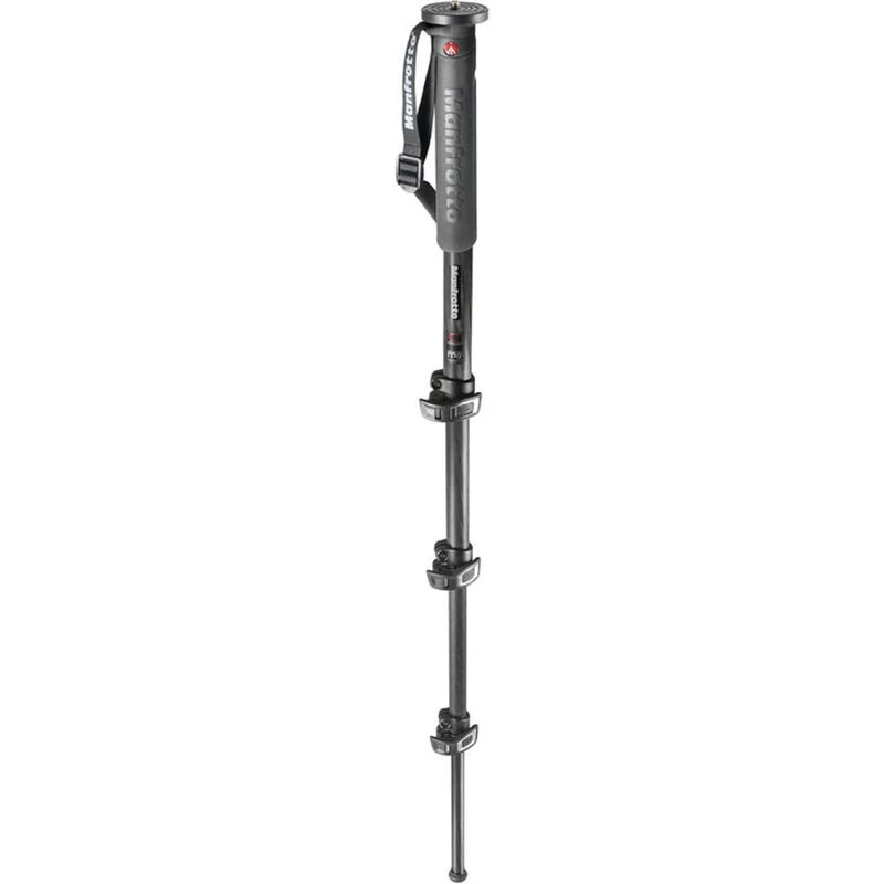 Manfrotto XPRO Carbon Fiber 4-Section Monopod (MPMXPROC4US)