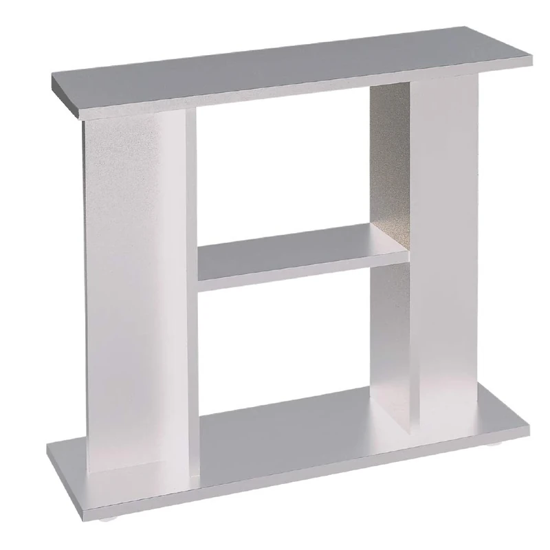 Amtra System 80 - White Wooden Aquarium Cabinet, 80x32x70 cm - Sturdy Support in Classic and Essential Style to Have a Complete Aquarium Accessories Kit - Made in Italy