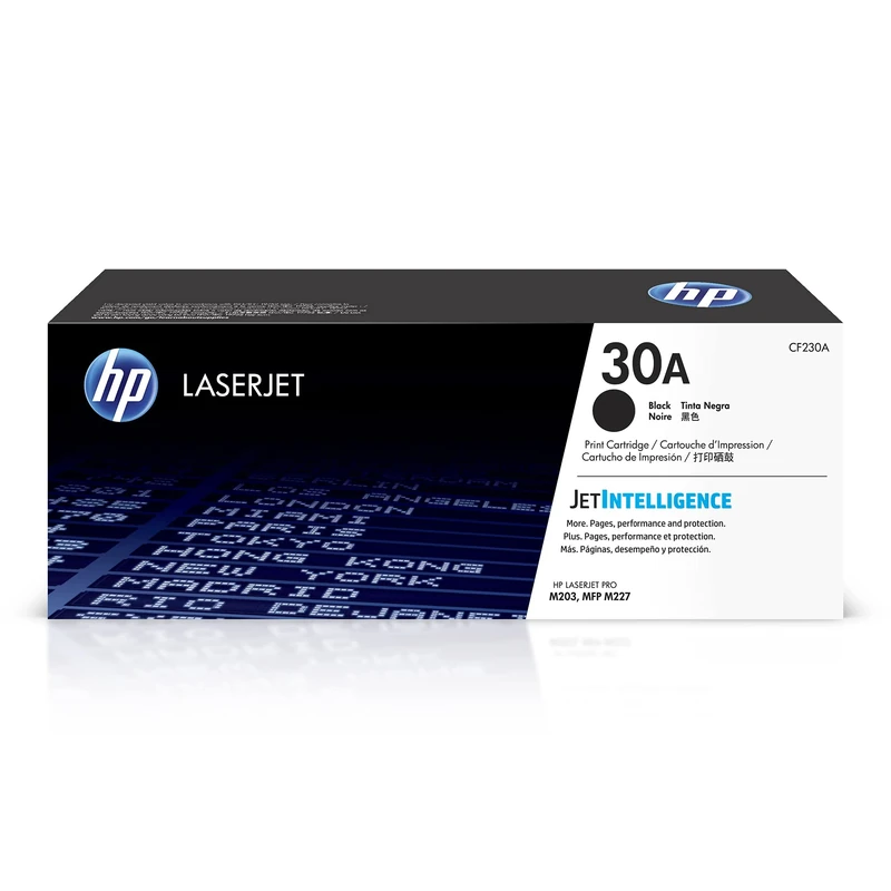 HP CF230A 30A Original LaserJet Toner Cartridge, Black, Single Pack, Standard