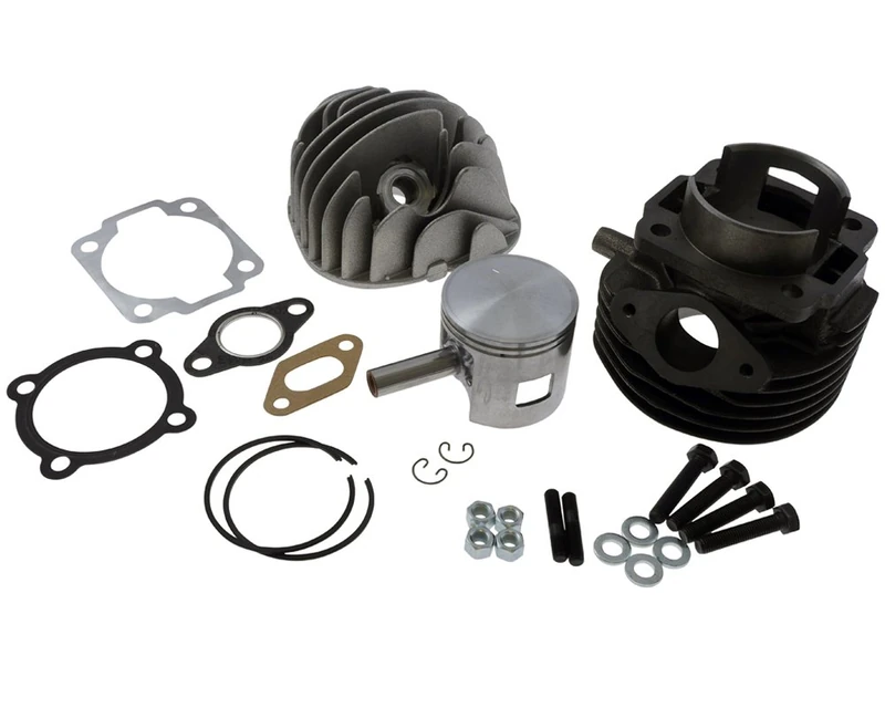 POLINI Cylinder Kit Grey Cast Iron Sport 102 cc 55 mm for Ape 50, Vespa PK 50, Special 50, XL 50