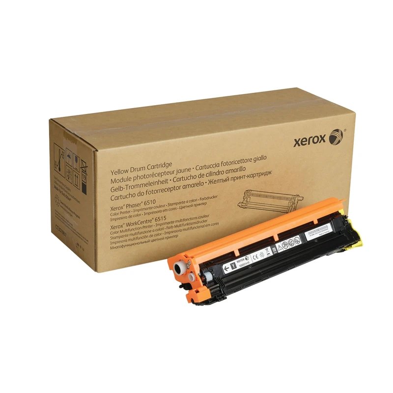 Xerox Genuine Phaser 6510 / Workcentre 6515 Yellow Drum Cartridge (48,000) Pages - 108R01419