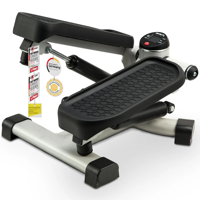 SportPlus 2 in 1 Dual Exercise Stepper – Fitness Stepper with Patented Switchover Technology