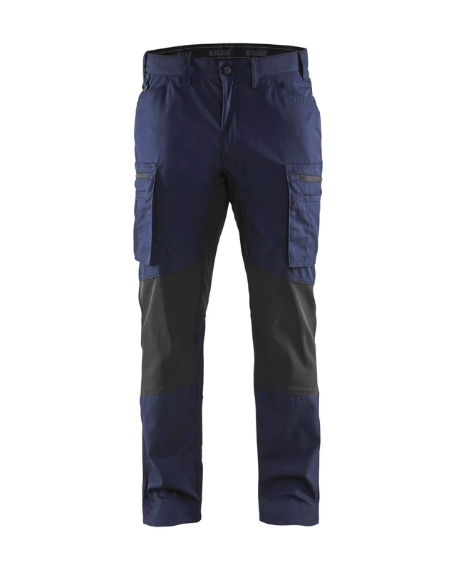 Blakläder 145918458999D84 Size D84 "Stretch" Service Trousers - Navy Blue/Black