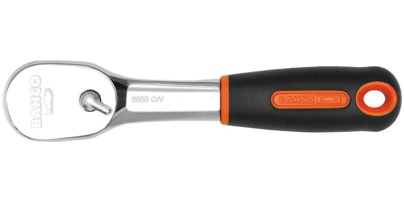 Bahco 1/4 Inch Square Ratchet CRV Steel, Length 120 mm