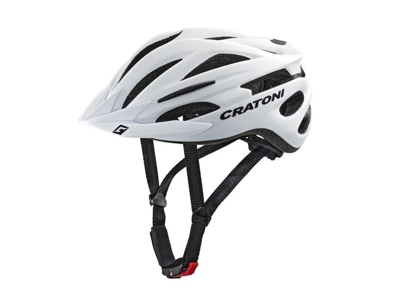 Cratoni Pacer+ Bicycle helmet. Matte White S-M