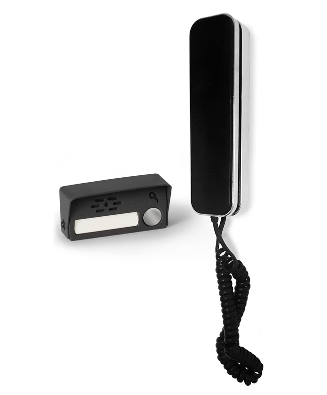 Sentinel SEN4132928 2 Wire Corded Audio Intercom - Black