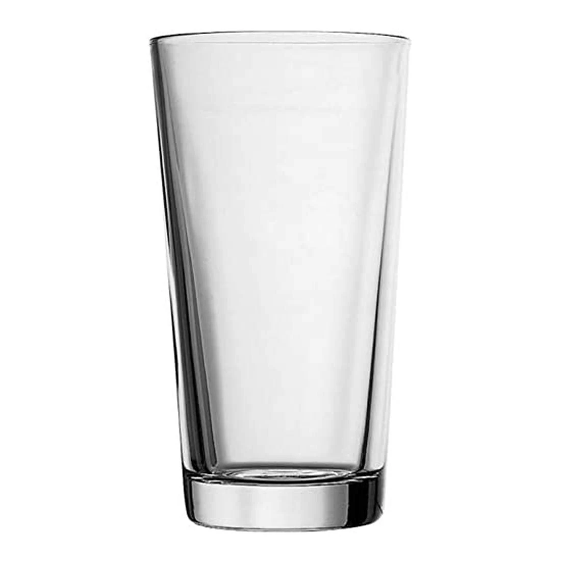 We Can Source It Ltd - Toughened Glass Beer Glasses 20oz/568ml – Durable Pint Glasses with Impact Resistance – Ideal for Home, Pub, Bar – Dishwasher Safe, Blunt Shatter Safety - Set of 6