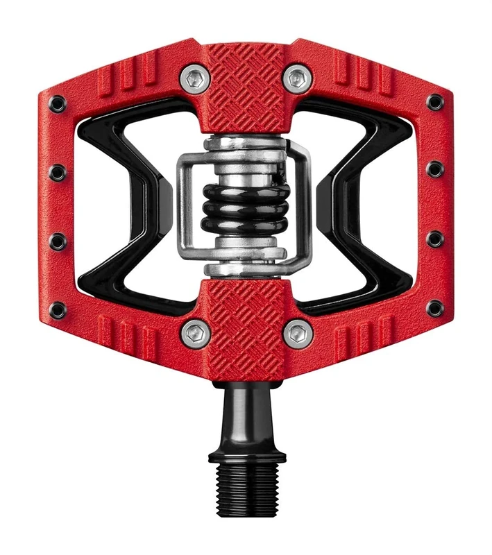 Crankbrothers Doubleshot-3 Pedals, Red/Black