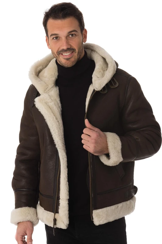 Schott NYC Men's Lc1259h Leather Jacket, Brown, Xx-Large