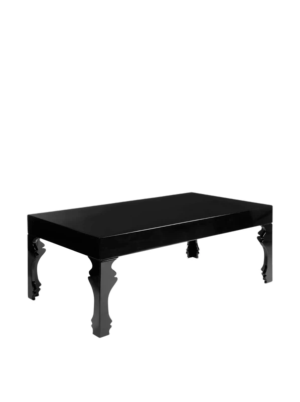 Premier Interiors Coffee Table Louis Coffee Table, MDF, black high gloss black
