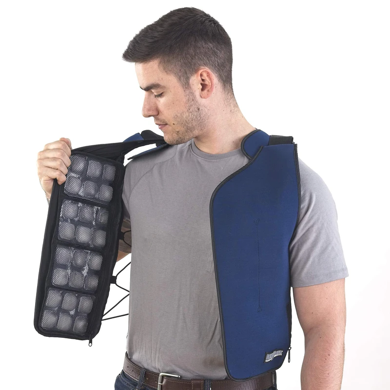 Flexifreeze Personal Series Ice Vest (Zipper Closure) (Vest Only)