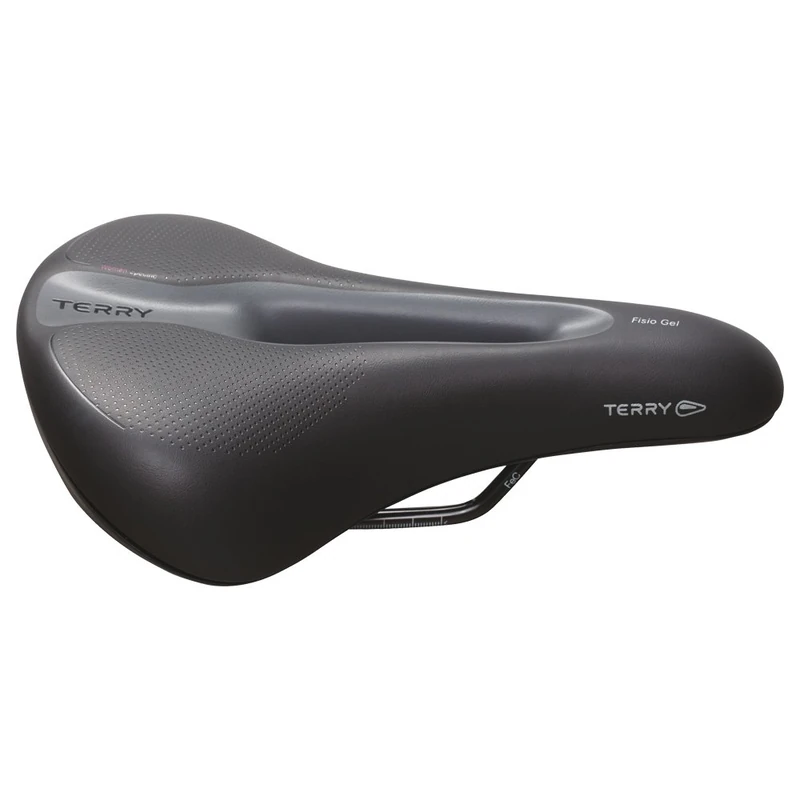 Ergon, Fisio Gel, Women’s Cycling Saddle Black, One Size
