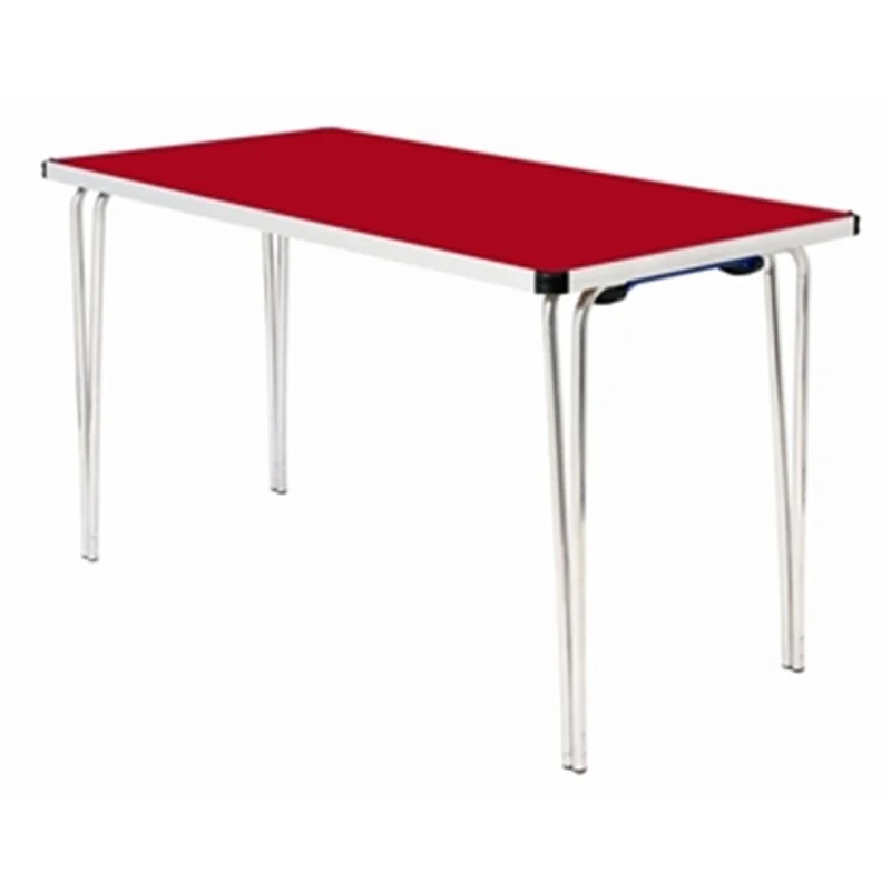 Gopak DM949 Contour Folding Table, 1220 x 685 x 698 mm, Red