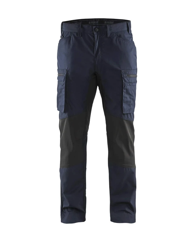 Blakläder 145918458699C60 Size C60 Service Trousers - Navy Blue/Black
