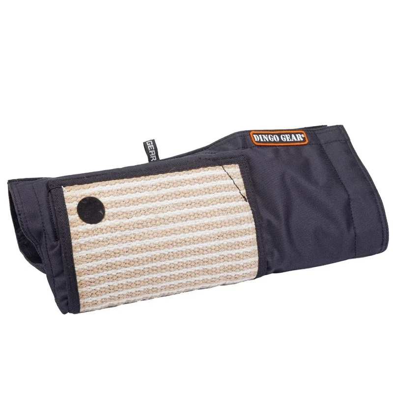 Dingo Gear Protection Sleeve for Decoy, Handmade of Military Fabric with Jute Bite Bar Barry S00552