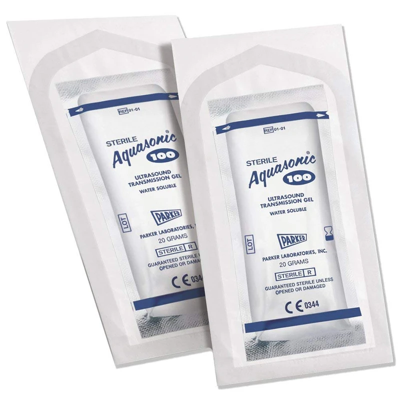Parker 01 – 01 48 Sachets 20 g Sterile Gel for Ultrasound Aquasonic 100