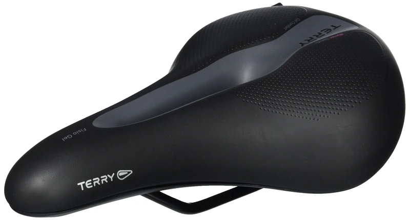 Ergon Fisio Flex women’s gel cycling saddle – black, one size