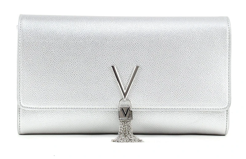 Valentino by Mario Valentino Women's Divina Cross-Body Bag Silver (Argento)