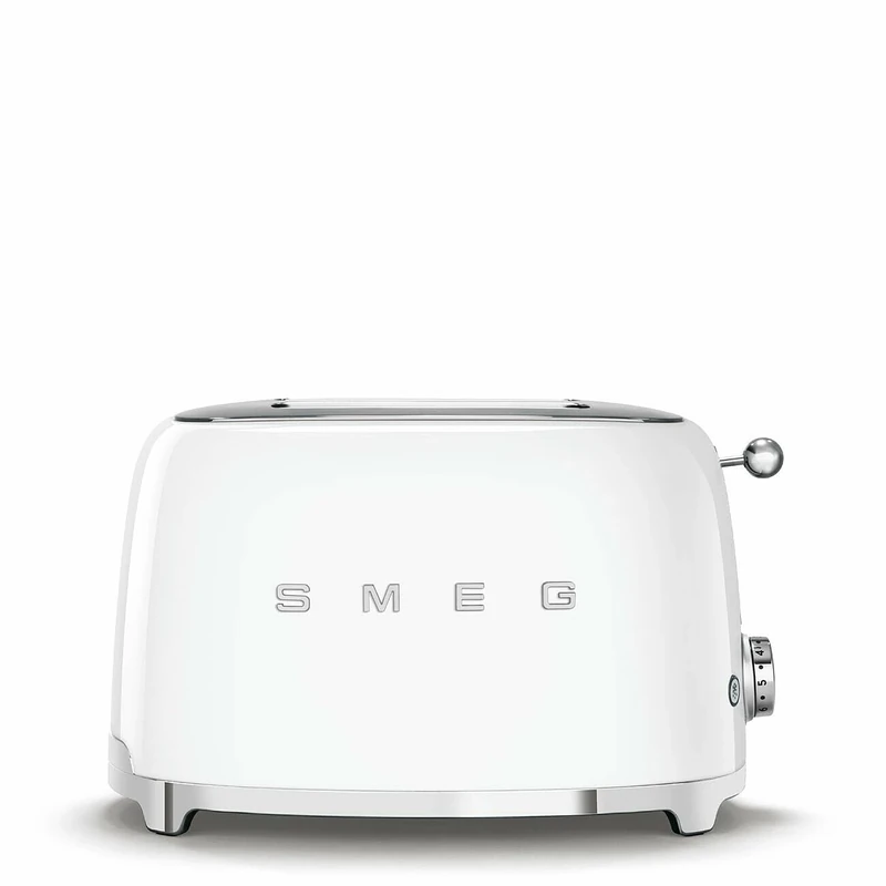Smeg TSF01WHEU 50's Style Toaster for Two Slices 950W - white
