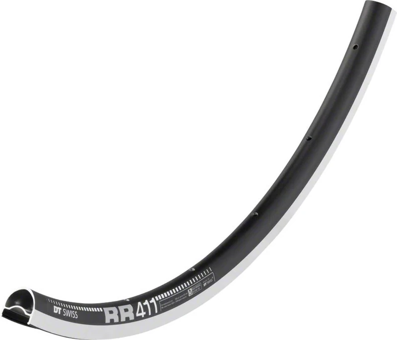 DT Swiss RR 411 SBWT 24 hole Presta-drilled black
