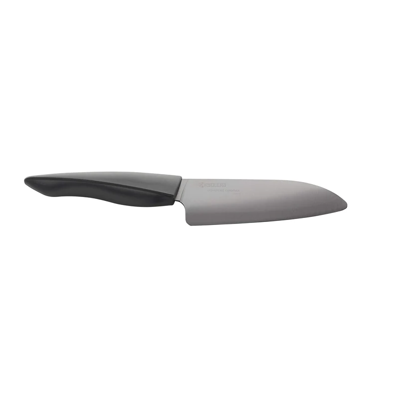 KYOCERA ZK-140 BK EU - 14cm Ceramic Santoku Knife, Black
