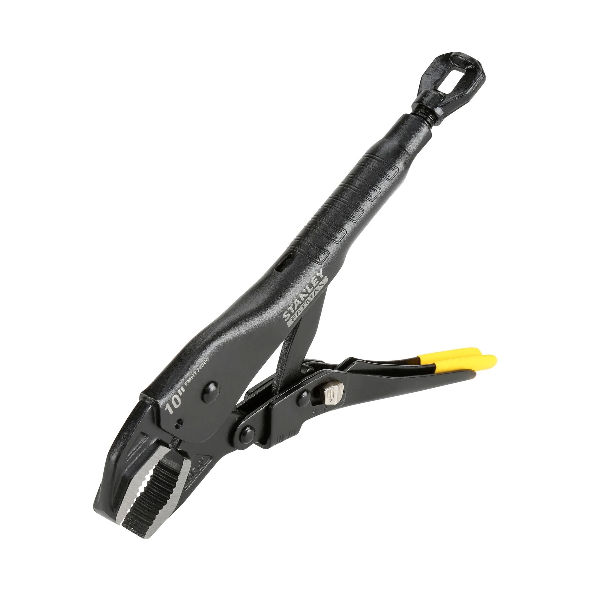 Stanley FMHT0-74886 250 mm Fatmax Locking Mole Grip Curve Jaw Pliers - Black