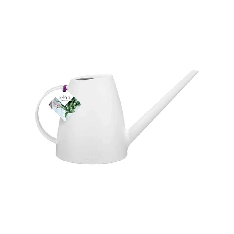 Elho Brussels Watering Can 33 - Watering Can Indoor - 1.8 liters - Ø 33.0 x H 17.0 cm - White/White