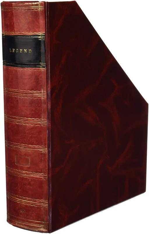 Taupe – Magazine File Foolscap Folio Burgundy