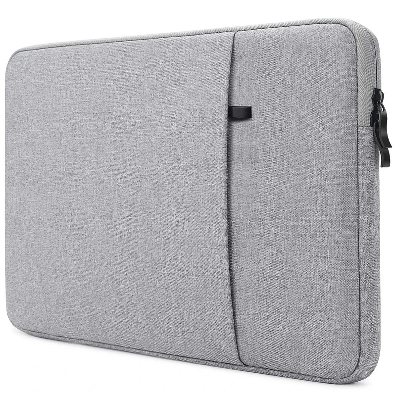 NIDOO 13 Inch Laptop Sleeve Case Protective Bag Cover for 13" 13.6" MacBook Air/ 13" iPad Pro M4/ Surface Pro 10 9/ ThinkBook 13x/ 13.3" ThinkPad X13 Z13/ Yoga Tab Plus/ 13.4" XPS 13 (Plus), Grey