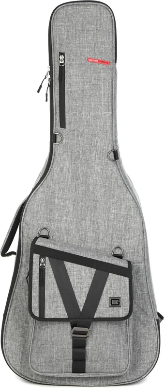 Gator GT-ACOUSTIC-GRY Transit Series Padded Acoustic Guitar Bag