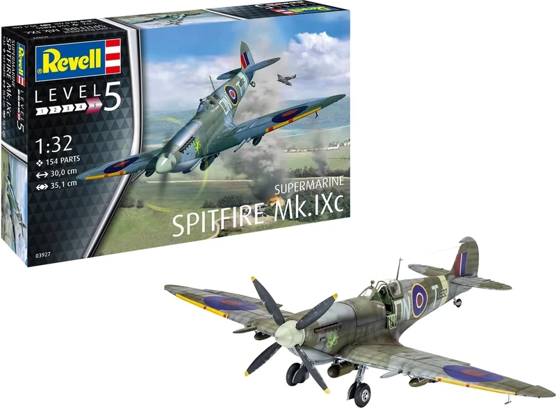 Revell Supermarine Spitfire Mk.IXc 1:32 Scale Model Kit 03927