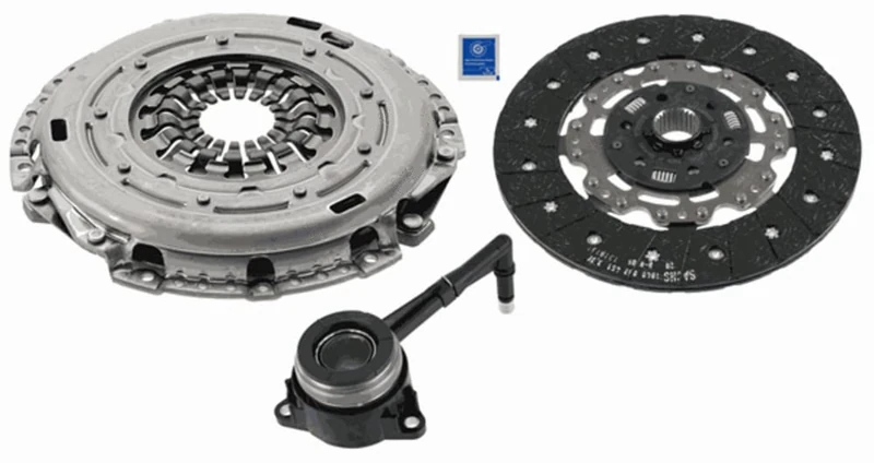 SACHS 3000 990 344 Clutch Kit for Volkswagen Tiguan (5N_) 2007-2018 and Other Vehicles