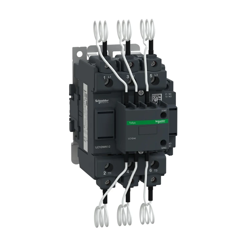 Schneider Electric Capacitor contactor, TeSys D, 63 kVAR at 400 V/50 Hz, coil 240 V AC 50/60 Hz