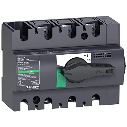 Schneider elec pbt – int 85 10 – Inse80 3-Pole 40a ul