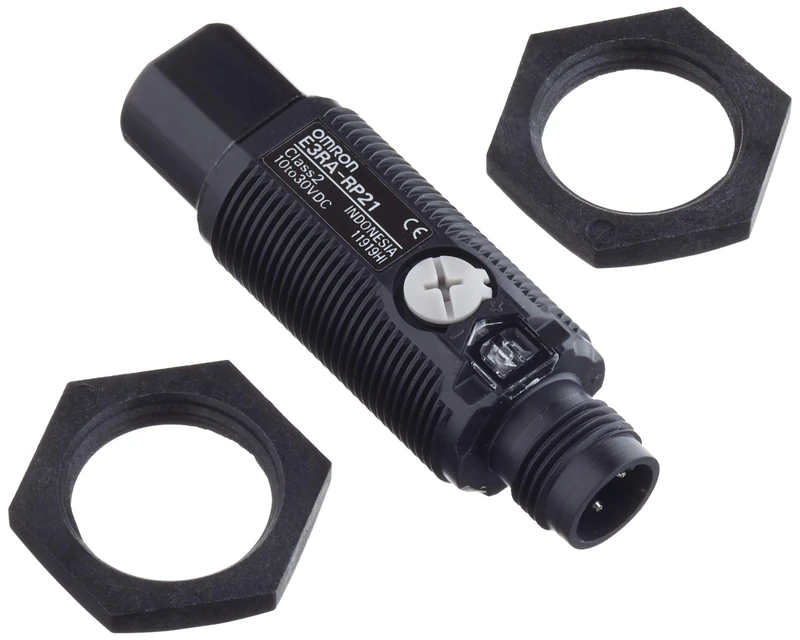 Omron Photoelectric Sensor - Photoelectric Plastic Sensor 0.1-3m pnp Connector M12