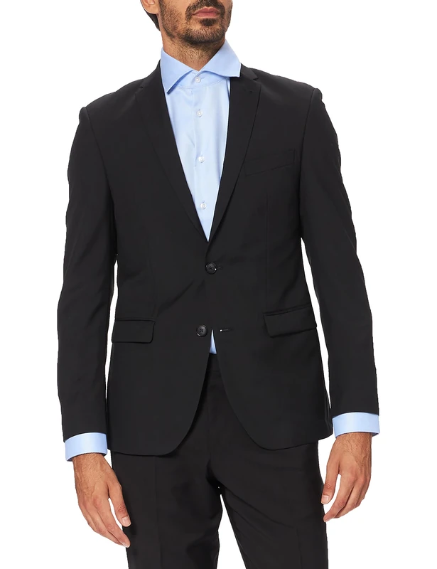 Pierre Cardin Men's Paul 62150-850 Blazer, Black (Black 2000), 44L