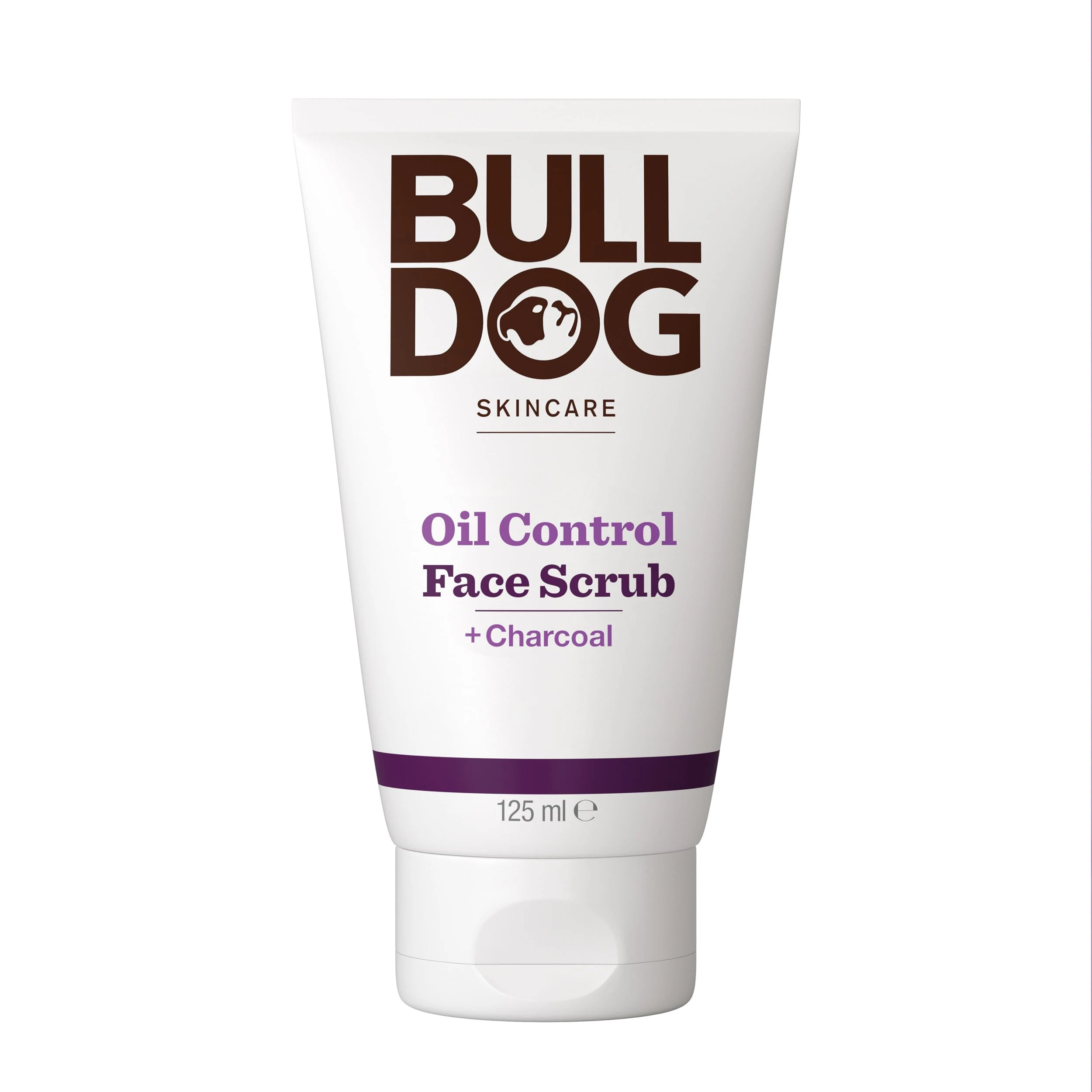 BULLDOG SKINCARE - Oil Control Face Scrub For Men | Exfoliating Charcoal Scrub | 125 ml