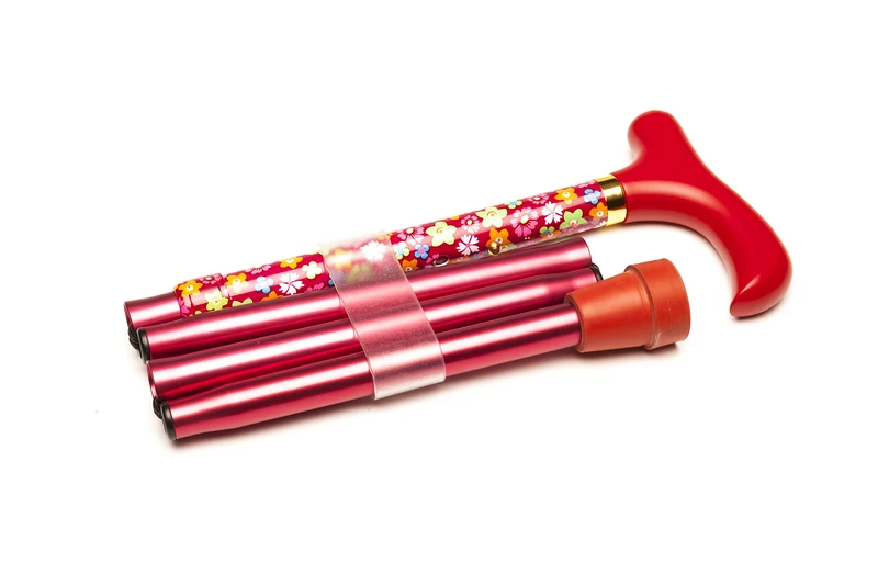 Muletillas Plgables Luxury Al. Flor Rojo - Image 1
