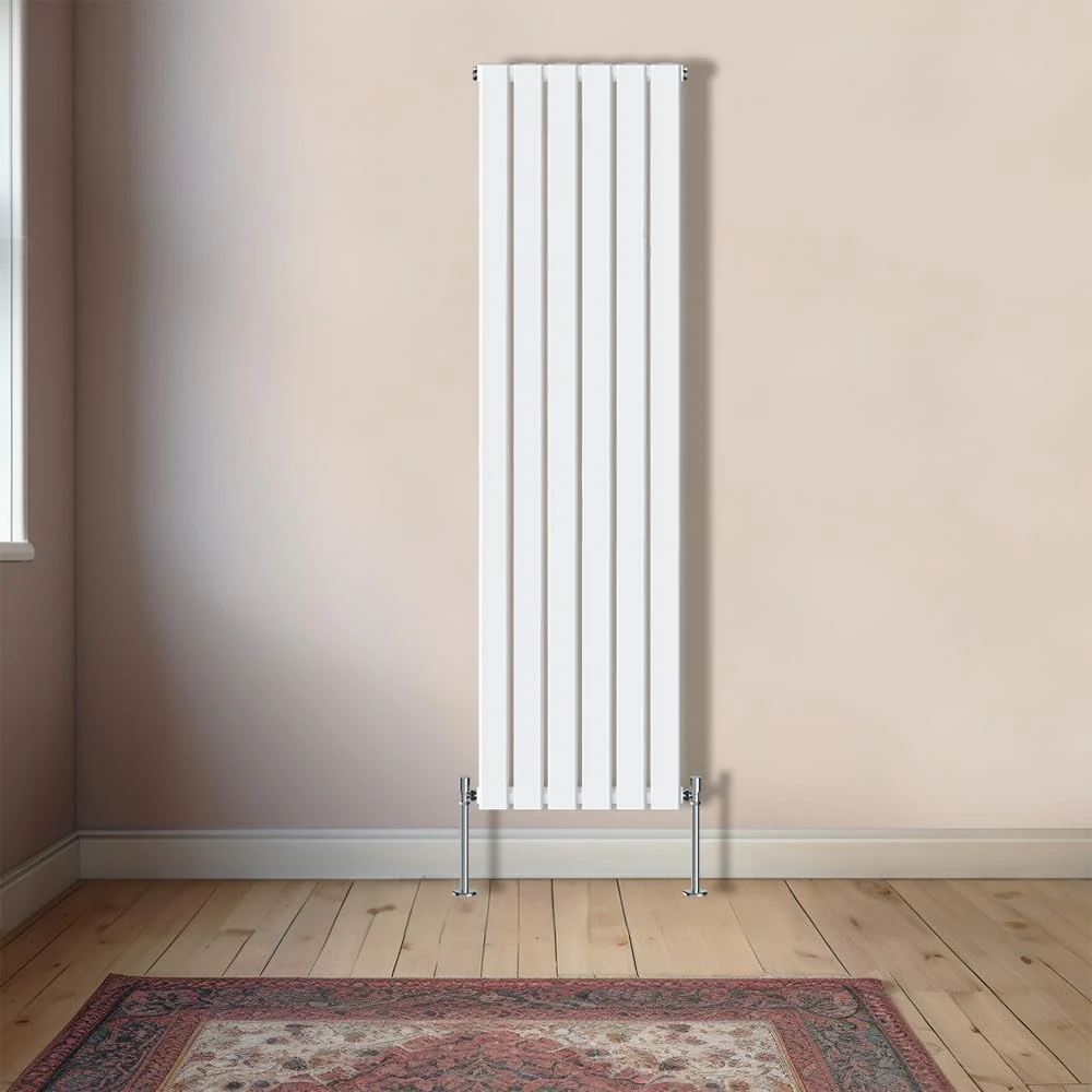 NRG Vertical 1800x408mm Single Flat Panel Designer Radiator Perfect for Kitchen, Bathroom, Living Room