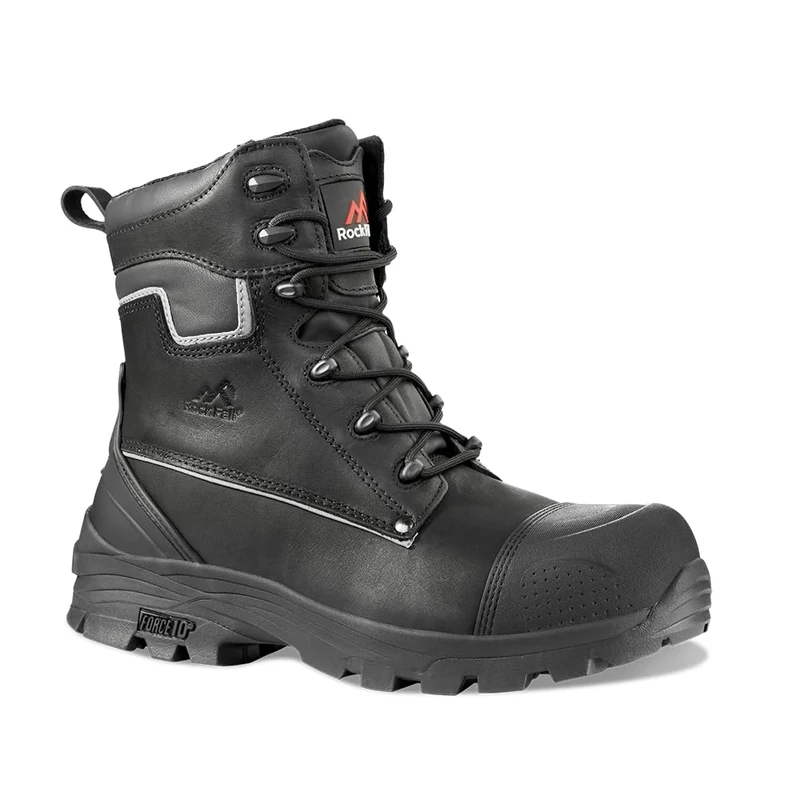Rock Fall RF15 Shale Safety Boot- Black Size 3
