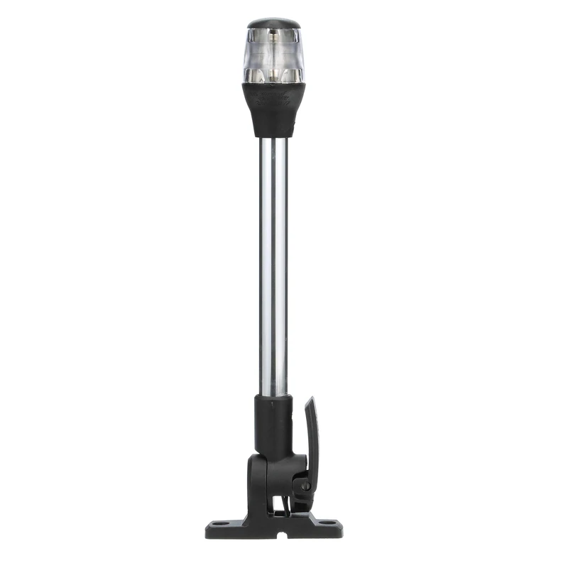 attwood Marine Fold-Down Incandescent Anchor/Masthead Light - 12" Horizontal Composite Base - 12V