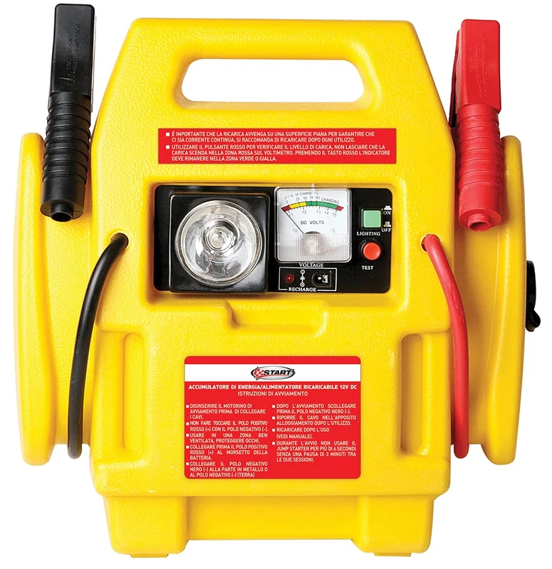 Start Jump Starter with Air Compressor 250 PSI With You. ROHS Maintenance Vehicle