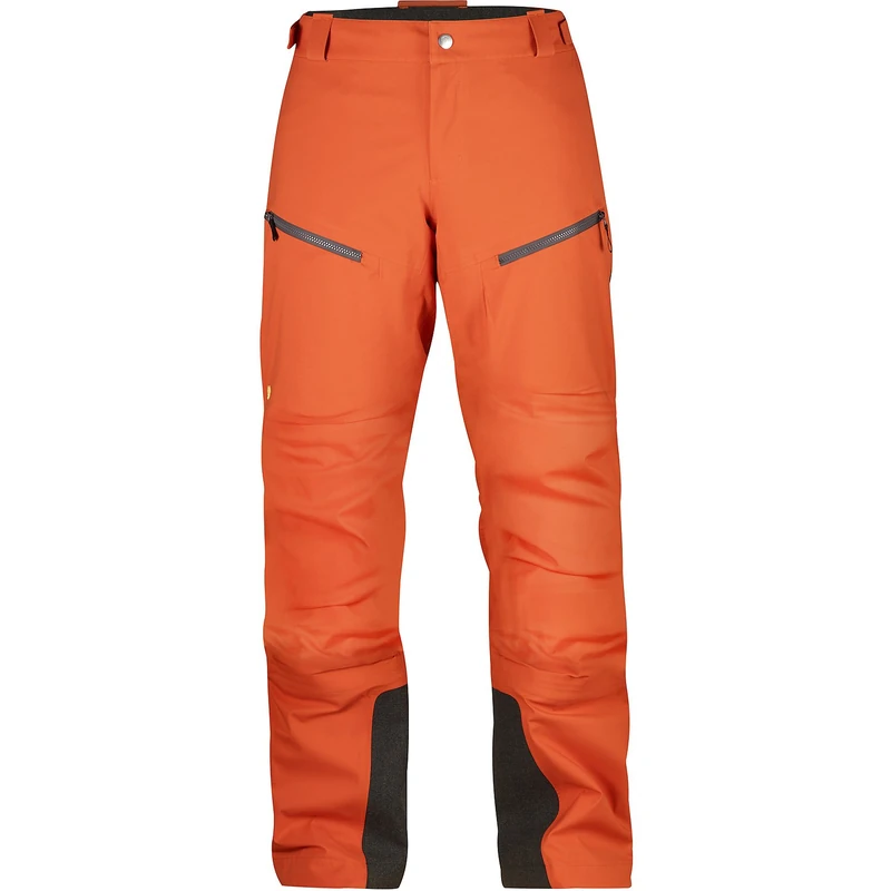 Fjällräven F89867-208 Bergtagen Eco-Shell Trousers, Women, Hokkaido Orange, 42