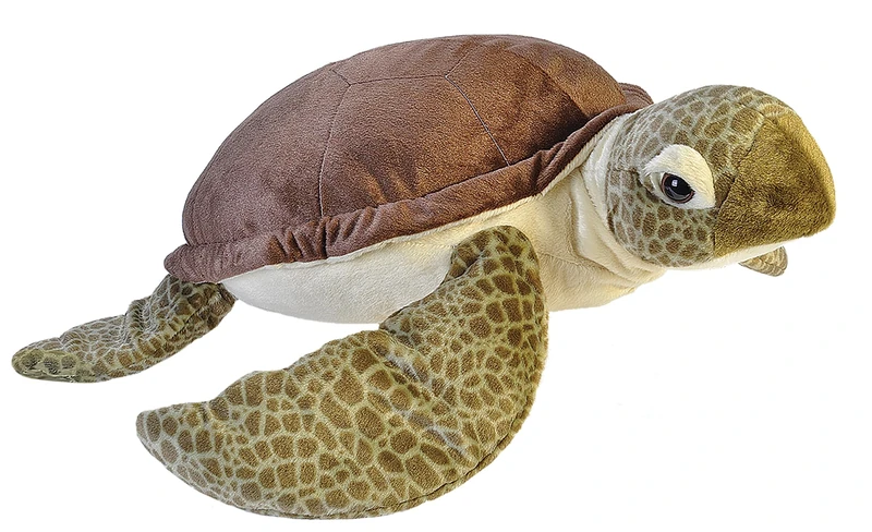 Wild Republic Jumbo Sea Turtle Giant Plush Soft Toy, Gifts for Kids, 76 cm, 30"