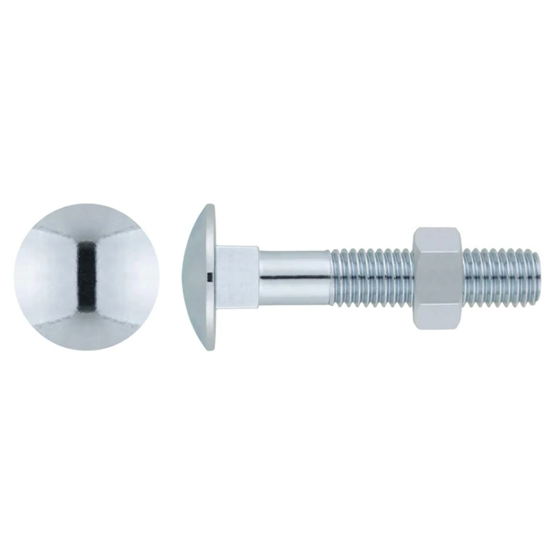 Index din-603/934 Din-603 Screw + Din 934 M5x50 Nut (Box 35u)
